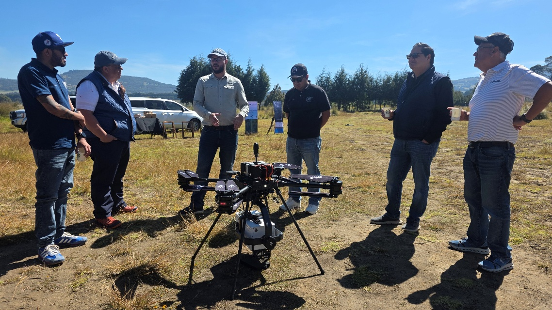 Drones de Geoearth y BlackSquare